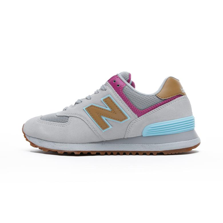 New Balance 574 Kadın Gri Spor Ayakkabı