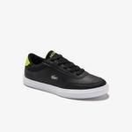 Lacoste Court Master 0120 1 Çocuk Siyah - Yeşil Sneaker