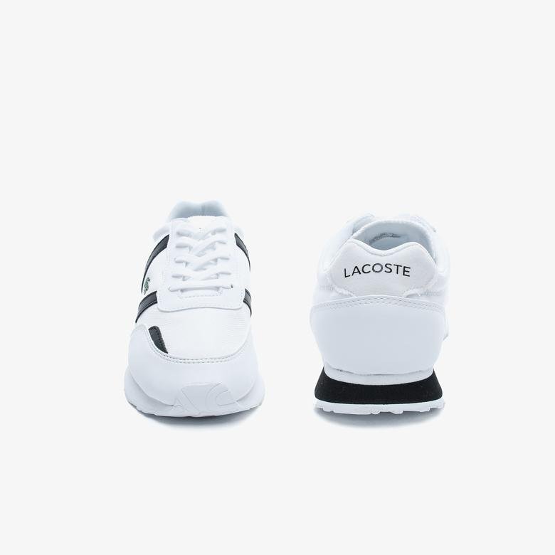 Lacoste Partner 0120 1 Kadın Beyaz - Siyah Sneaker