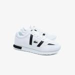Lacoste Partner 0120 1 Kadın Beyaz - Siyah Sneaker
