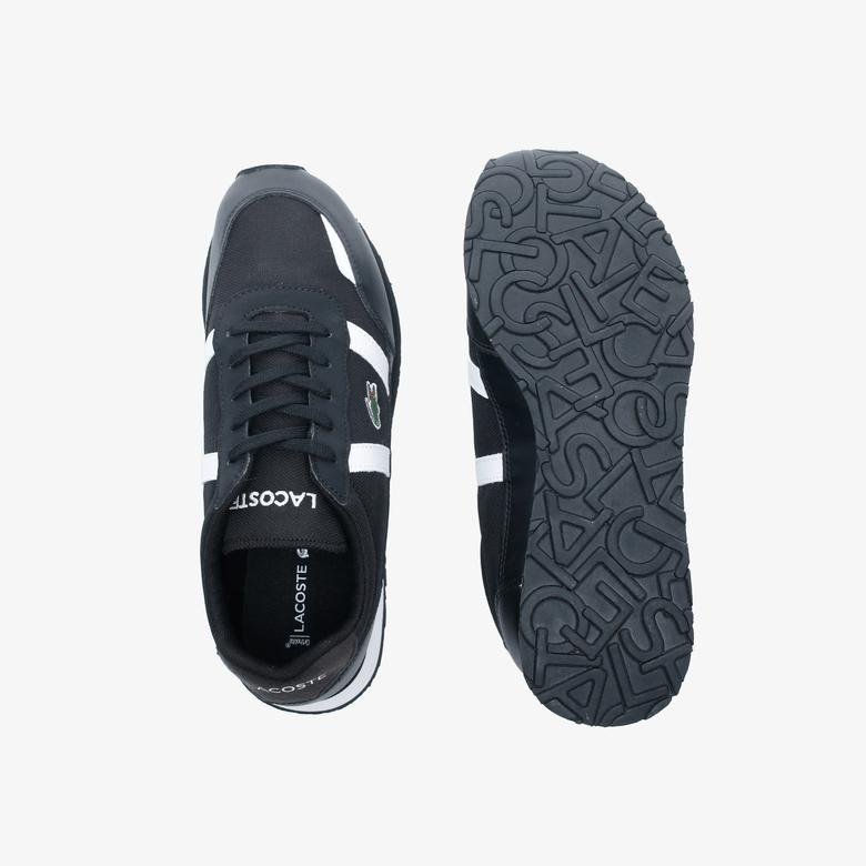 Lacoste Partner 0120 1 Kadın Siyah - Beyaz Sneaker