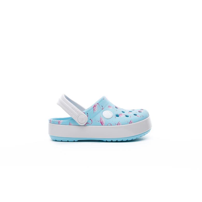 Crocs Crocband Multigraphic Clog K Çocuk Mavi Terlik