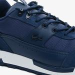 Lacoste Urban Breaker Lo 03201Cma Erkek Deri Lacivert - Beyaz Sneaker