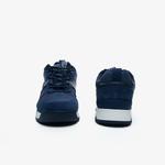 Lacoste Urban Breaker Lo 03201Cma Erkek Deri Lacivert - Beyaz Sneaker