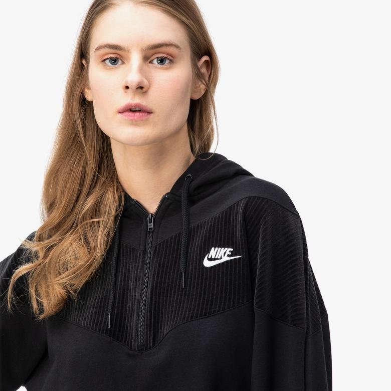 Nike Kadın Siyah Sweatshirt