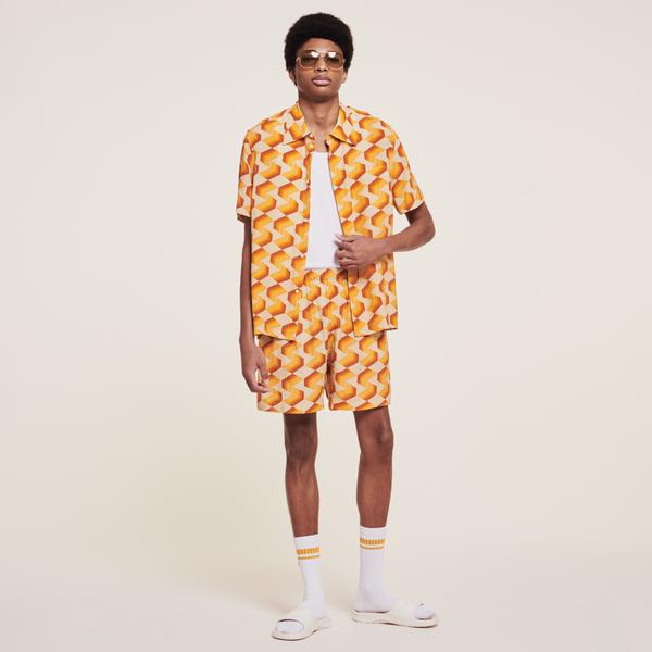 Lacoste X Ricky Regal Erkek Desenli Renkli Şort