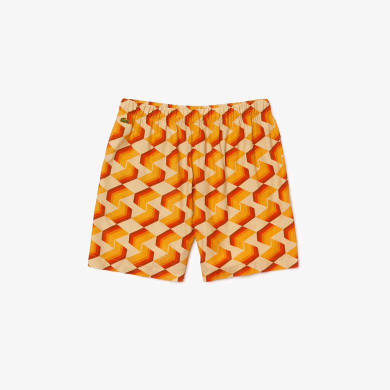 Lacoste X Ricky Regal Erkek Desenli Renkli Şort