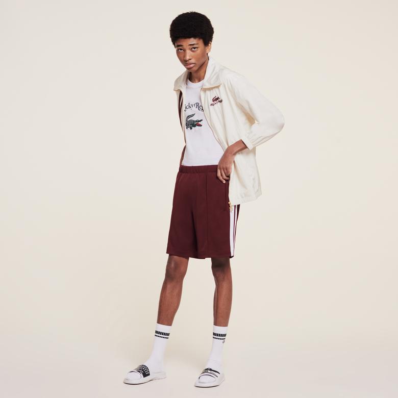 Lacoste X Ricky Regal Erkek Bordo Şort