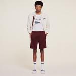 Lacoste X Ricky Regal Erkek Bordo Şort