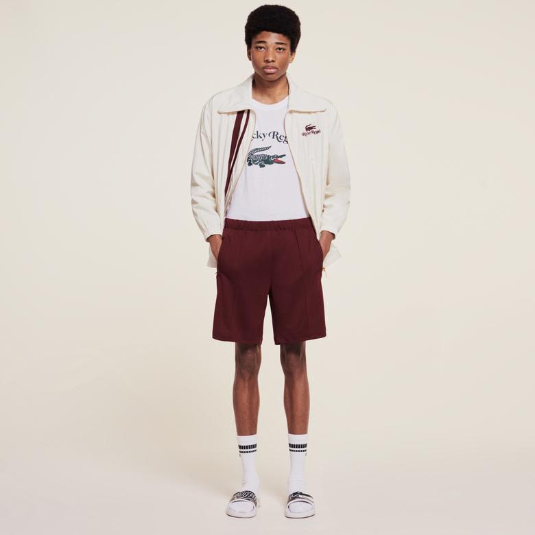 Lacoste X Ricky Regal Erkek Bordo Şort