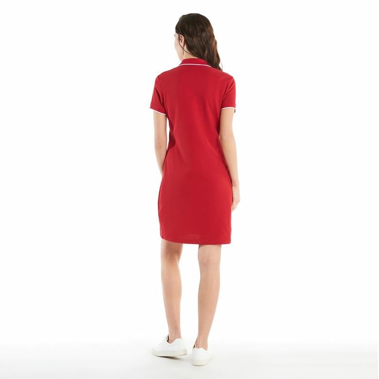 Ruck&Maul Kadın Slim Fit Kırmızı Elbise