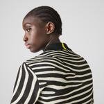 Lacoste x National Geographic Kadın Baskılı Renkli Polo