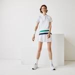 Lacoste Sport Kadın Blok Desenli Renkli Polo