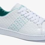 Lacoste Carnaby Evo Kadın Beyaz - Yeşil Spor Ayakkabı