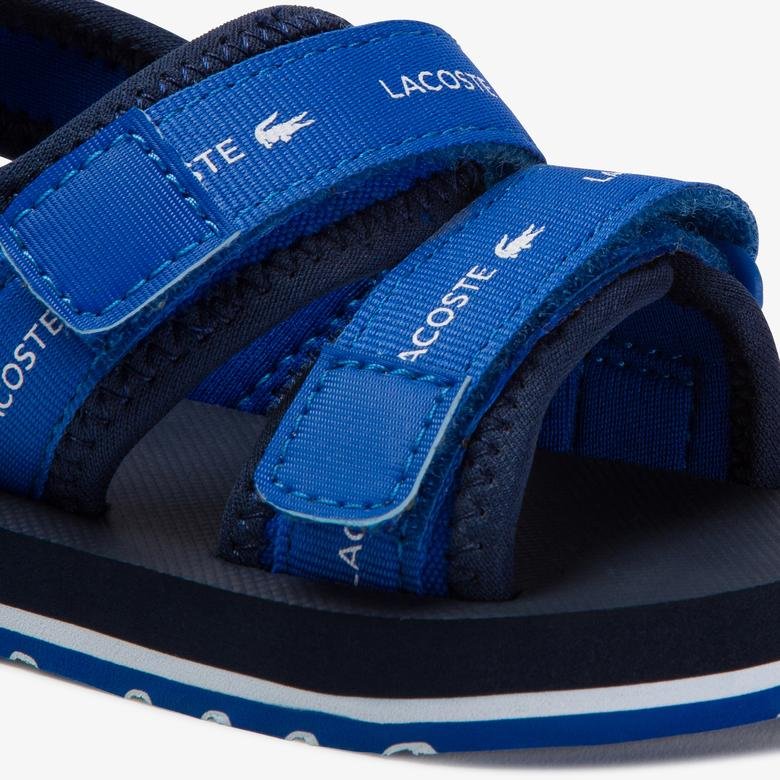 Lacoste Sol 220 1 Cui Çocuk Mavi Sandalet