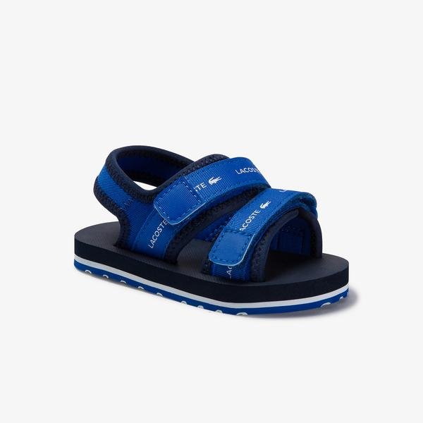Lacoste Sol 220 1 Cui Çocuk Mavi Sandalet