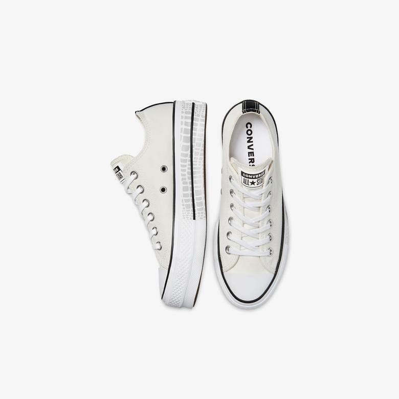 Converse Chuck Taylor All Star Platform Digital Daze Kadın Beyaz Sneaker
