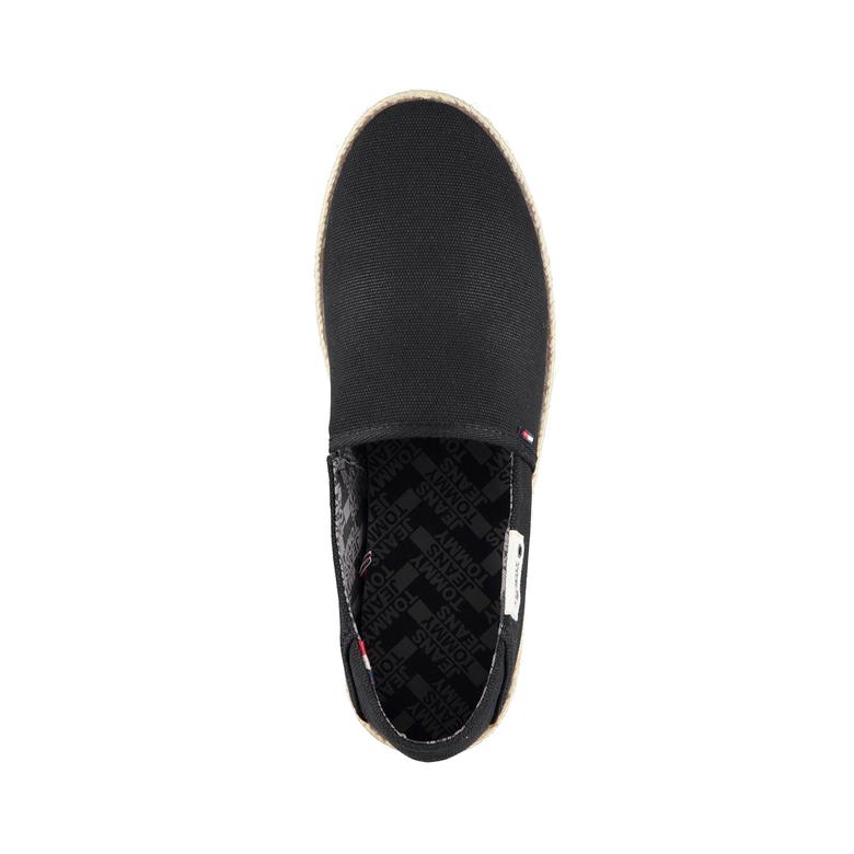 Tommy Hilfiger Jeans Summer's Erkek Siyah Espadril