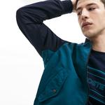 Lacoste Erkek Mavi - Siyah Çift Taraflı Mont