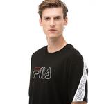 Fila Loe Erkek Siyah T-Shirt