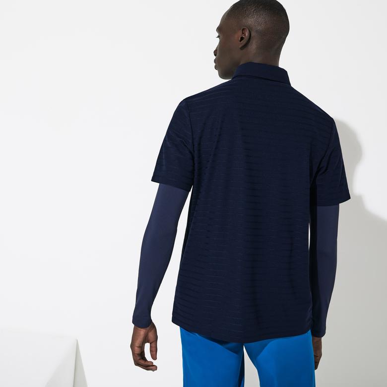 Lacoste SPORT Erkek Regular Fit Lacivert Golf Polo