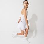 Lacoste Sport Roland Garros Kadın Kolsuz Beyaz Elbise