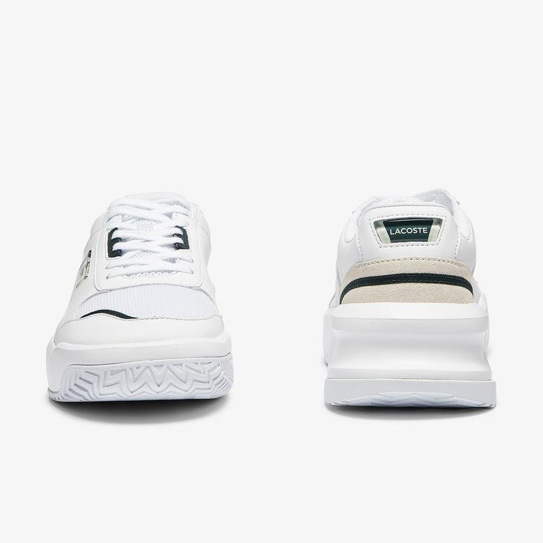 Lacoste Ace Lift 0721 1 Sma Erkek Beyaz - Koyu Yeşil Sneaker