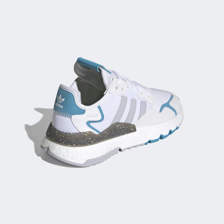 adidas Nite Jogger Kadın Beyaz Spor Ayakkabı