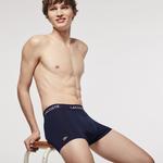 Lacoste Erkek Kırmızı - Beyaz - Lacivert 3'lü Boxer