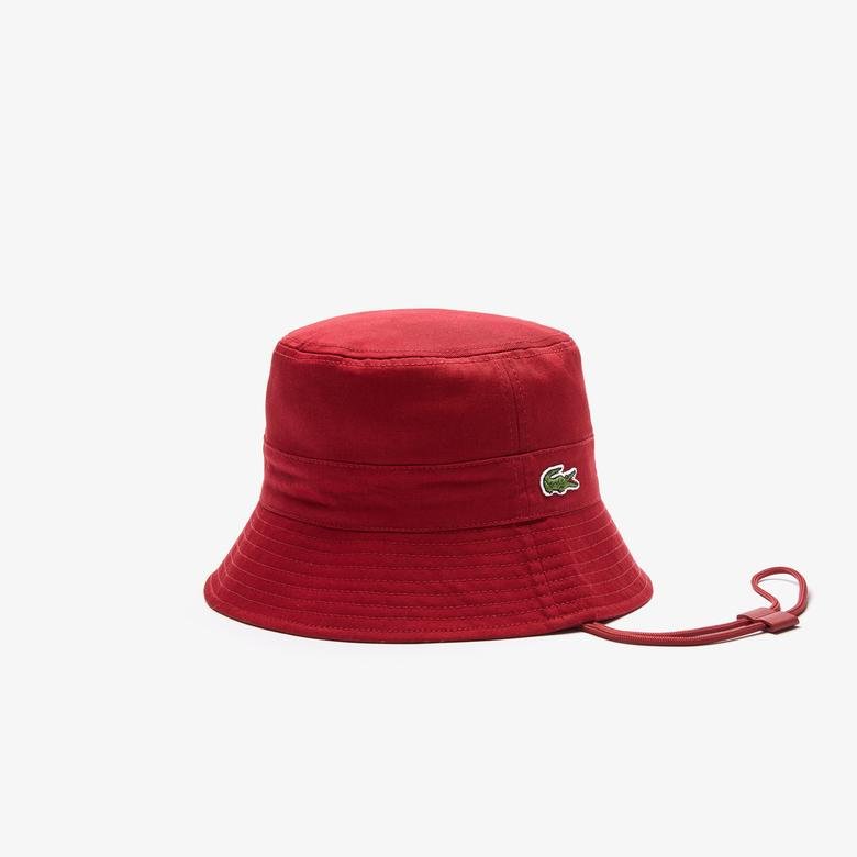 Lacoste Kadın Bordo Şapka