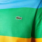 Lacoste X Polaroid Erkek Regular Fit Bisiklet Yaka Renkli T-Shirt