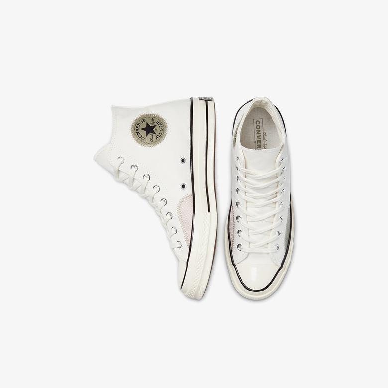 Converse Chuck 70 Ripstop And Canvas Hi Unisex Beyaz Sneaker