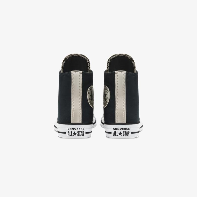 Converse Chuck Taylor All Star Mono Metal Hi Kadın Siyah Sneaker