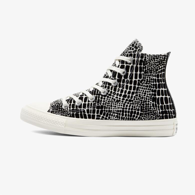 Converse Chuck Taylor Digital Daze Hi Kadın Siyah - Beyaz Sneaker