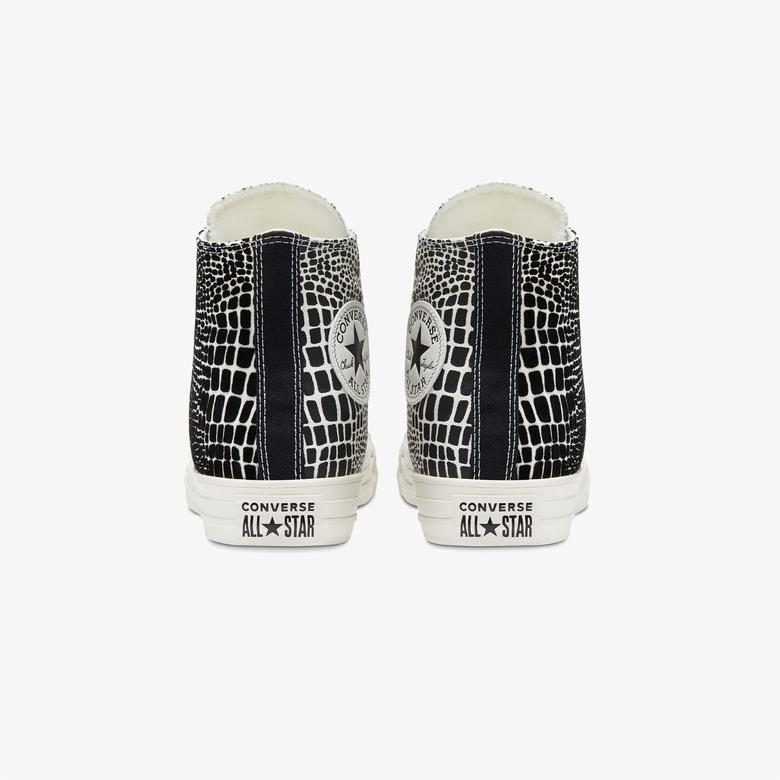 Converse Chuck Taylor Digital Daze Hi Kadın Siyah - Beyaz Sneaker