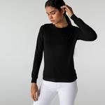 Lacoste Kadın Siyah Sweatshirt