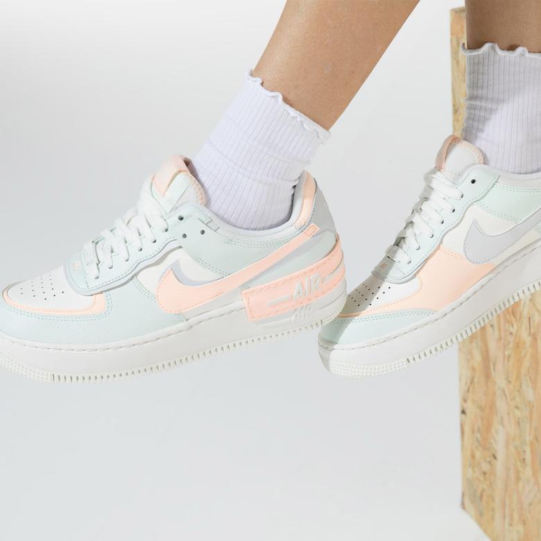 Nike Air Force 1 Shadow Kadın Bej Spor Ayakkabı