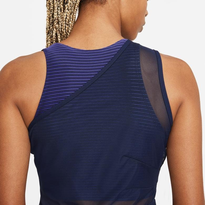 Nike Slam Tank Kadın Mavi Kolsuz T-Shirt