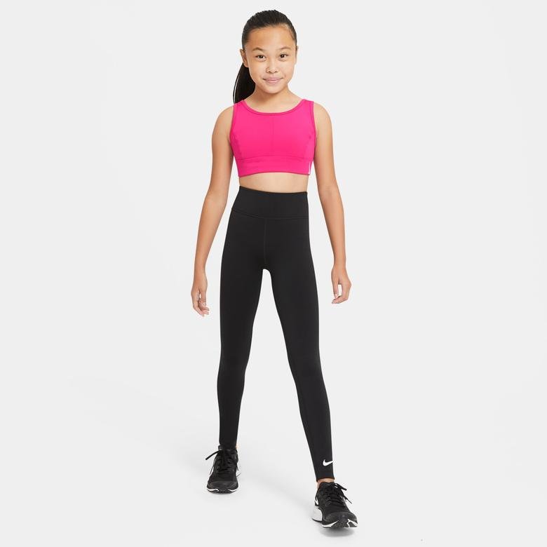 Nike Girls Swoosh Luxe Çocuk Kırmızı Bra