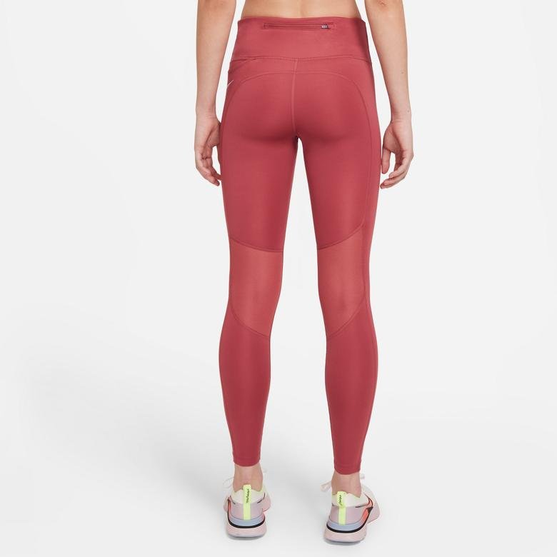 Nike Dri-Fit Fast Women's Pink Sports Leggings cz9240 - Trendyol