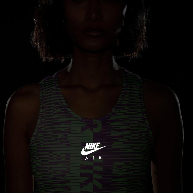 Nike Air Printed Kadın Mor T-Shirt