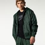 Nike Sportswear Woven World Hooded Erkek Yeşil Kapüşonlu Ceket