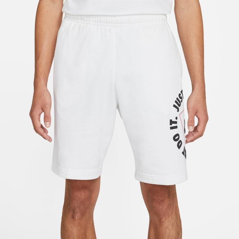 Nike Sportswear Jdi Flecee Erkek Beyaz Şort