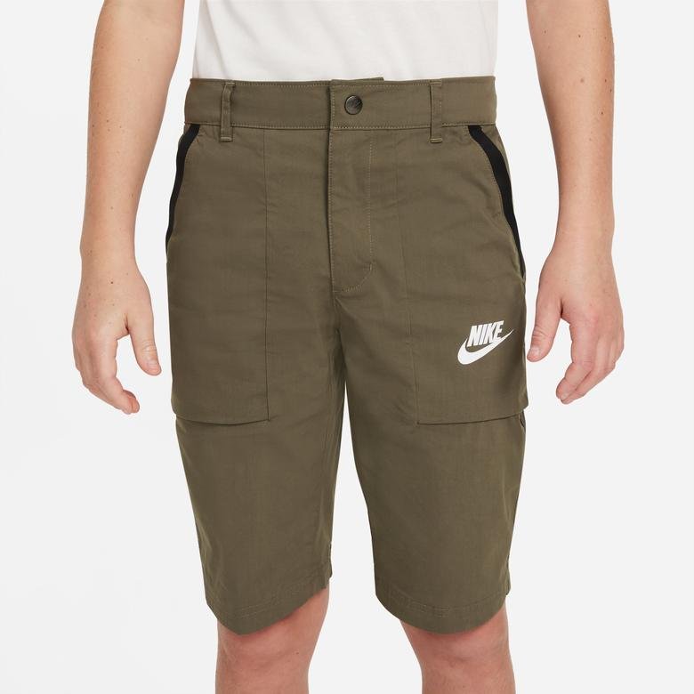 Nike Sportswear Senssional Cargo Çocuk Yeşil Şort