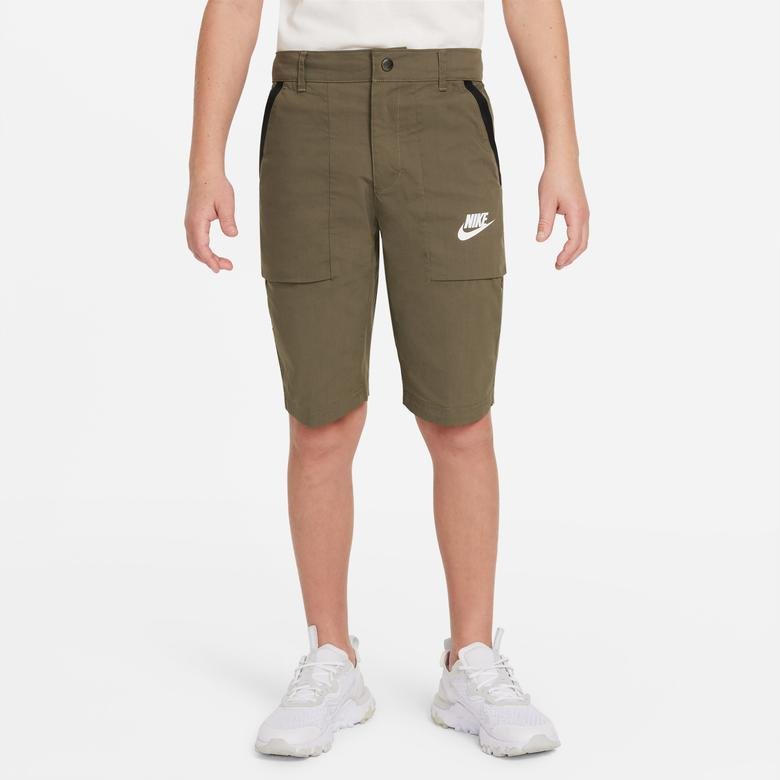 Nike Sportswear Senssional Cargo Çocuk Yeşil Şort