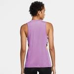 Nike Dry Colourblok Stripe Muscle Kadın Mor Kolsuz T-Shirt
