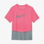 Nike Dry Trophy Top Çocuk Pembe-Gri T-Shirt