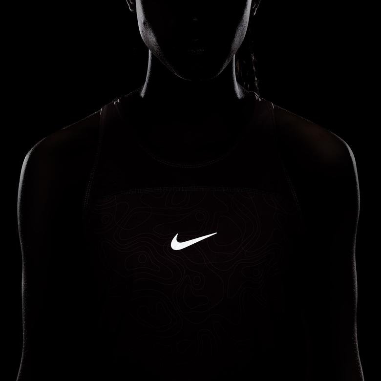 Nike Miler Run Division Taaop Kadın Kırmızı/Pembe T-Shirt