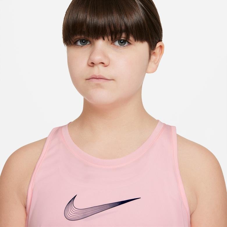 Nike Dry Trophy Tank Çocuk Pembe Kolsuz T-Shirt