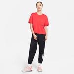 Nike Sportswear Swoosh Büyük Beden Kadın Kırmızı T-Shirt